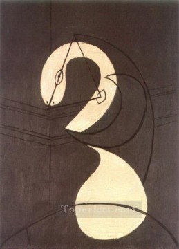  head - Figure Head Woman 1930 cubism Pablo Picasso